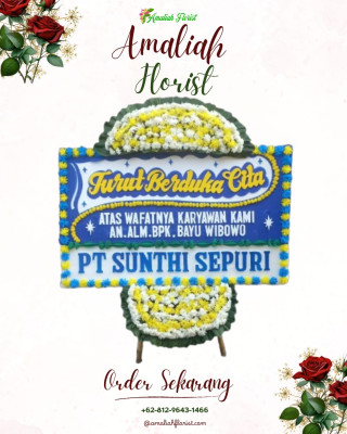 Papan Bunga Duka di Tagime