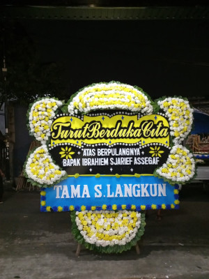 Papan Bunga Duka di Tagime